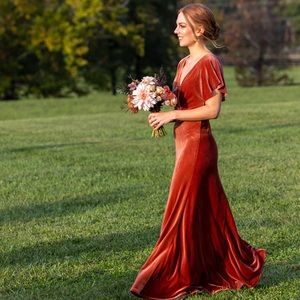 Jenny Yoo Ellis Dress English Rose